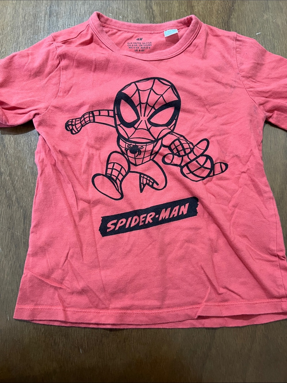 H&M Kids Spider-Man Tee - Coral